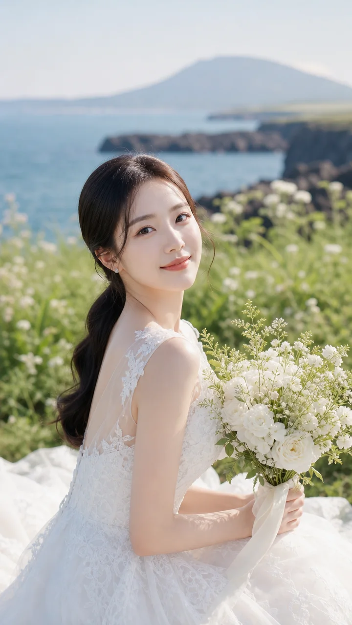 셀프 웨딩 촬영 야외