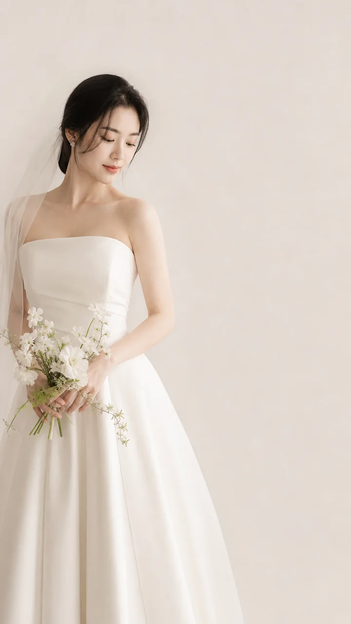 웨딩 스튜디오 가격 아이보리 드레스