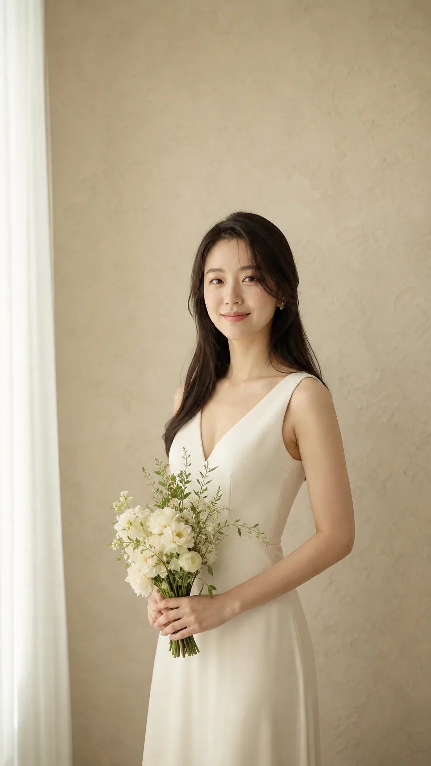 본식 스냅 촬영 웨딩홀 복도